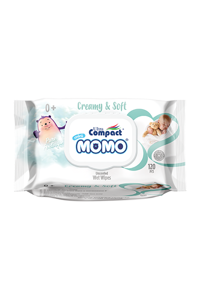 Mini Momo Creamy & Sof Wet Wipes
